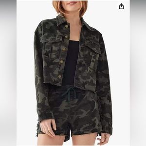 DL1961 Women’s Annie Cropped Utility Jacket S